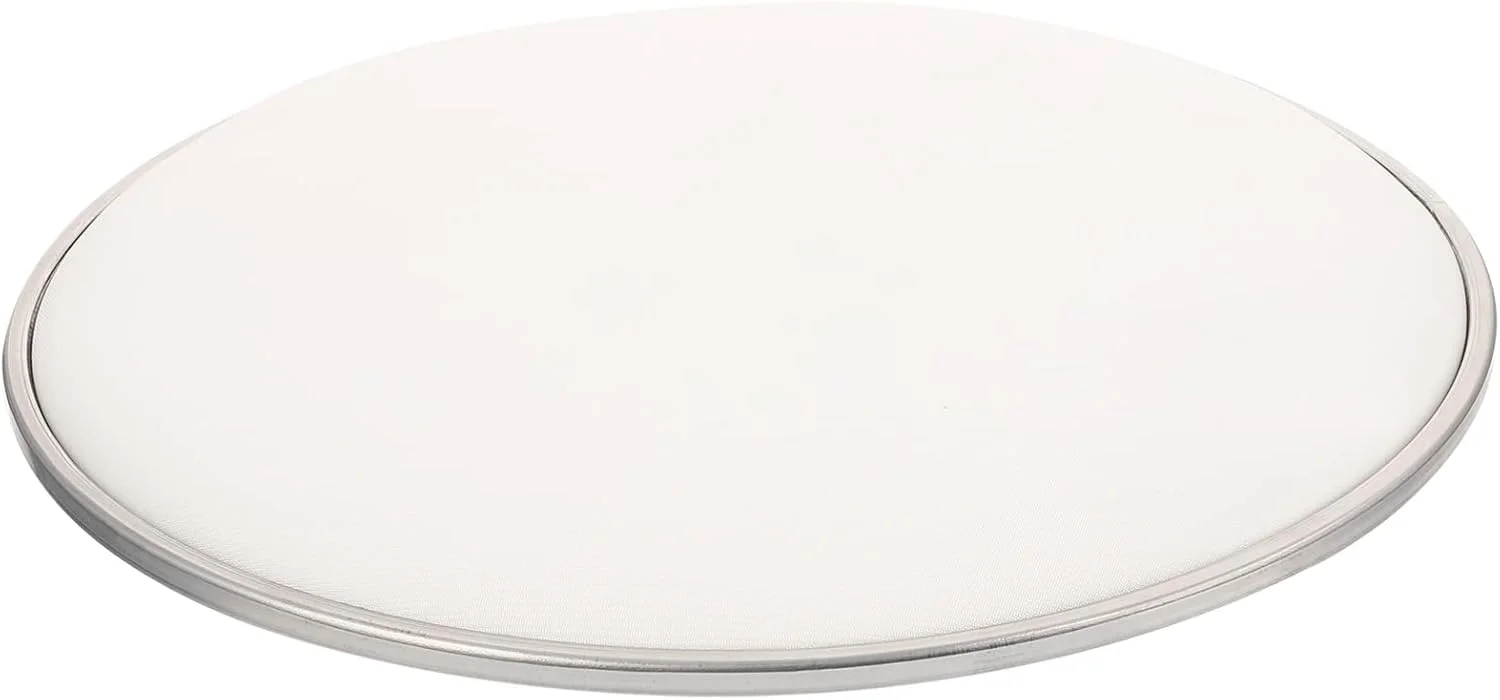 پوست درام توری دولایه سفید 10 اینچی، جایگزینی برای سازهای کوبه ای، پوست درام بی صدا برای تمرین و اجرا