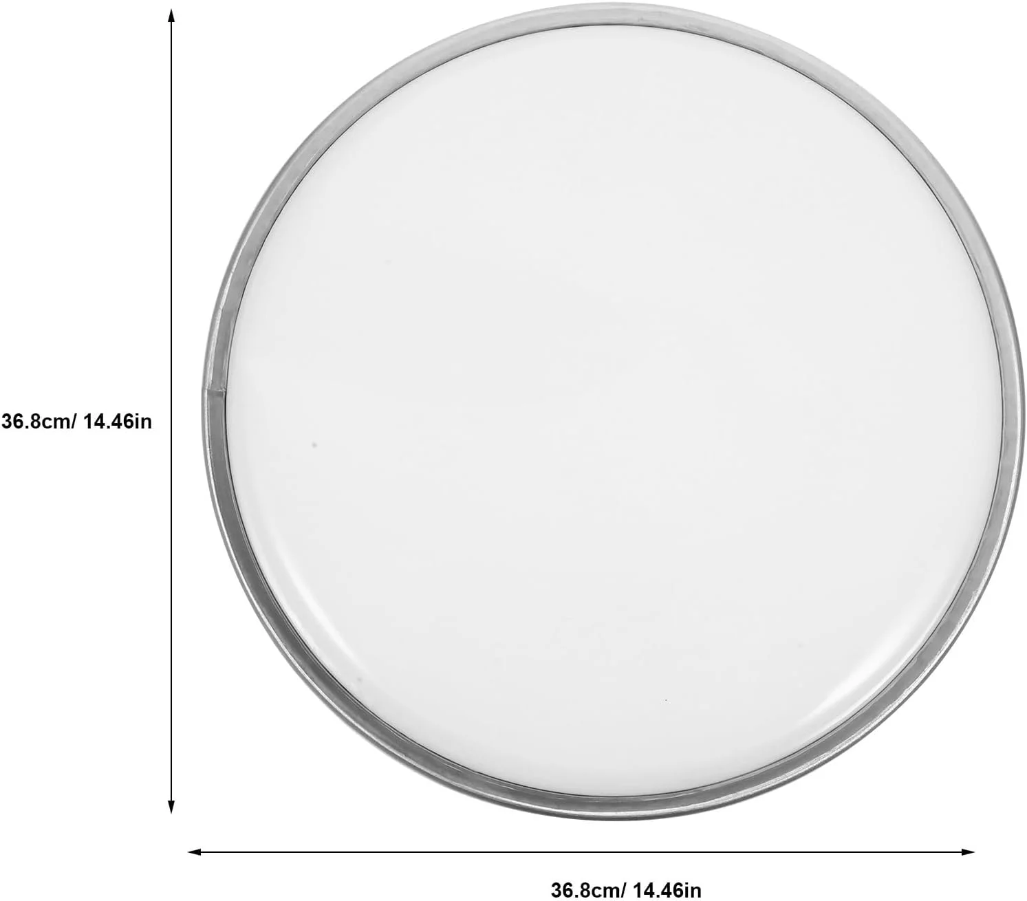 پوست درام دولایه 14 اینچی Toyvian، جایگزین سر درام تله، طلق پلی استر نیمه شفاف برای سازهای کوبه ای جاز و تمرین پوست درام دولایه 14 اینچی Toyvian، جایگزین سر درام تله، طلق پلی استر نیمه شفاف برای سازهای کوبه ای جاز و تمرین