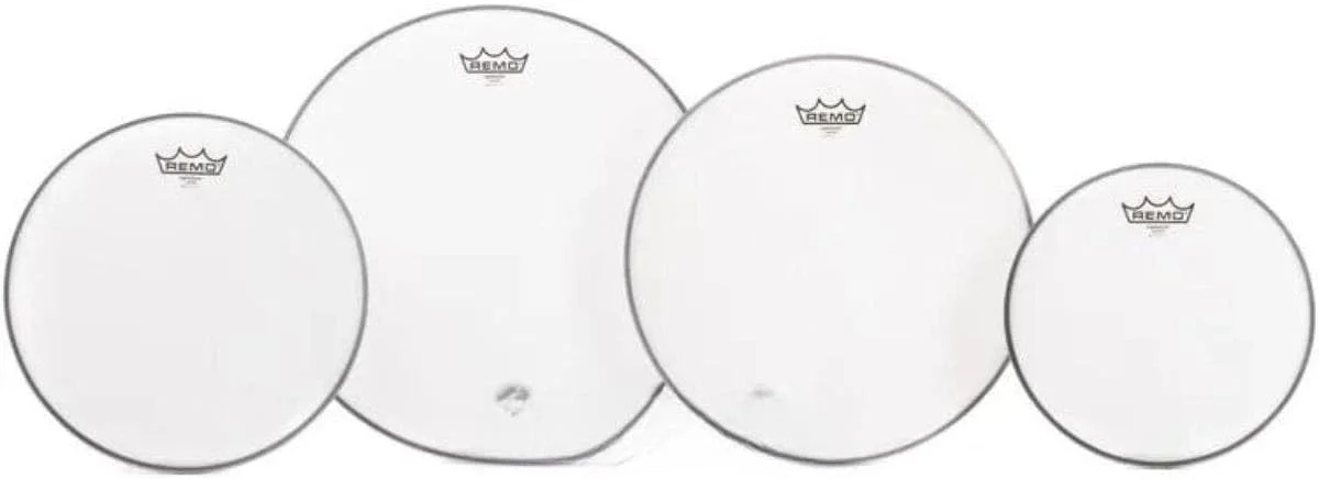 پک چهار عددی پوست تام Remo Emperor - سایزهای 10، 12، 14 و 16 اینچ - روکش دار