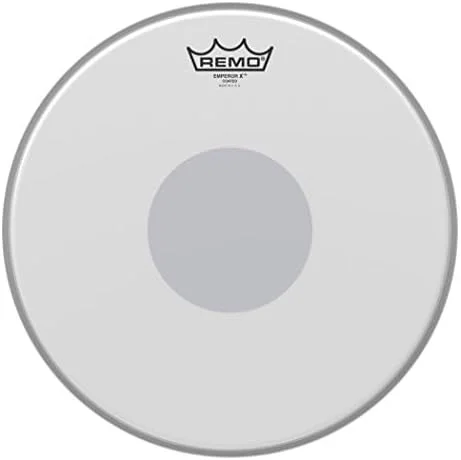 پوست درام اسنر روکش دار Remo Emperor X - نقطه مشکی زیرین، ۱۳ اینچ