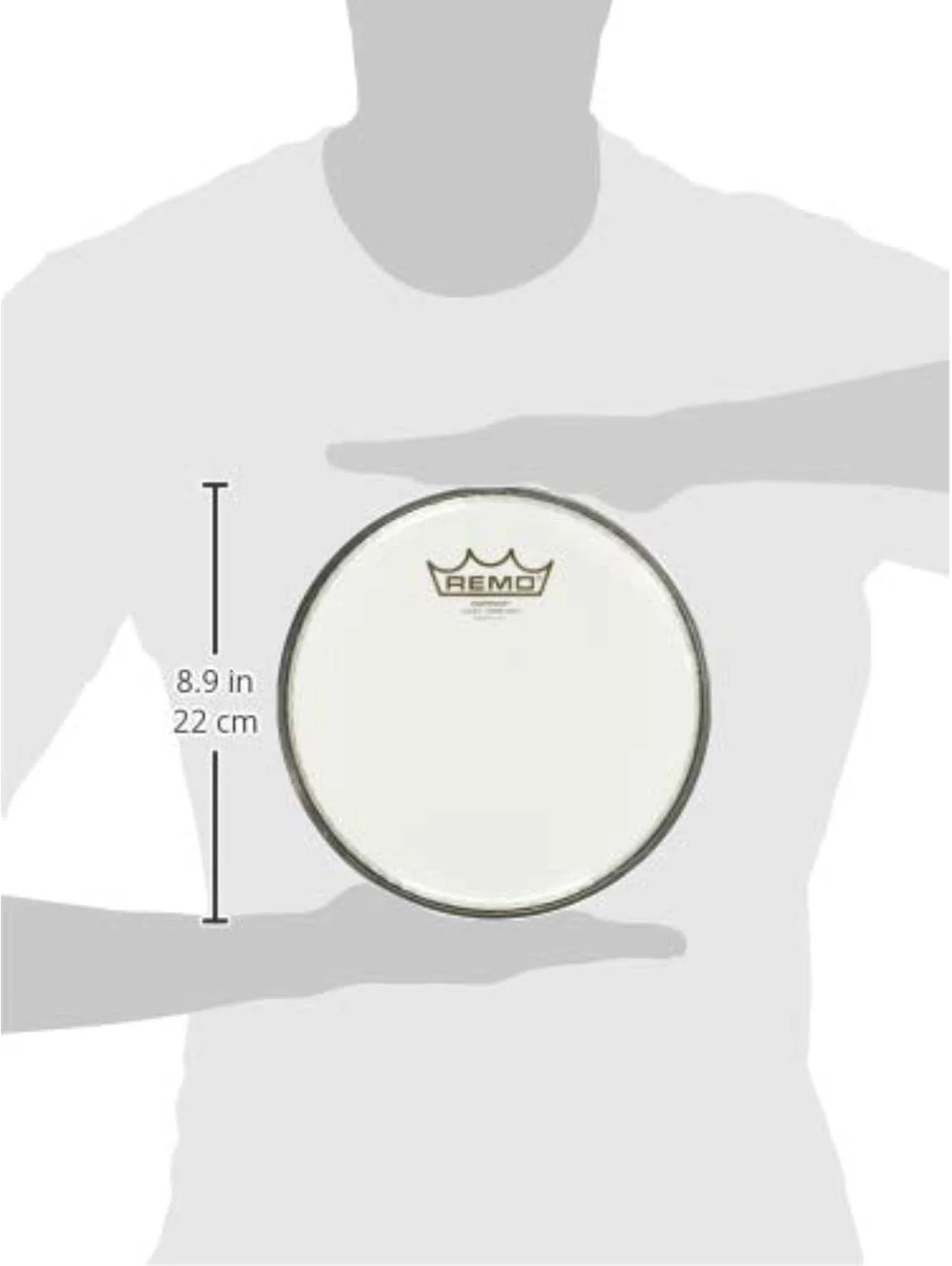 پوست درام Remo BE0308-MP Emperor شفاف - سایز 8 اینچ