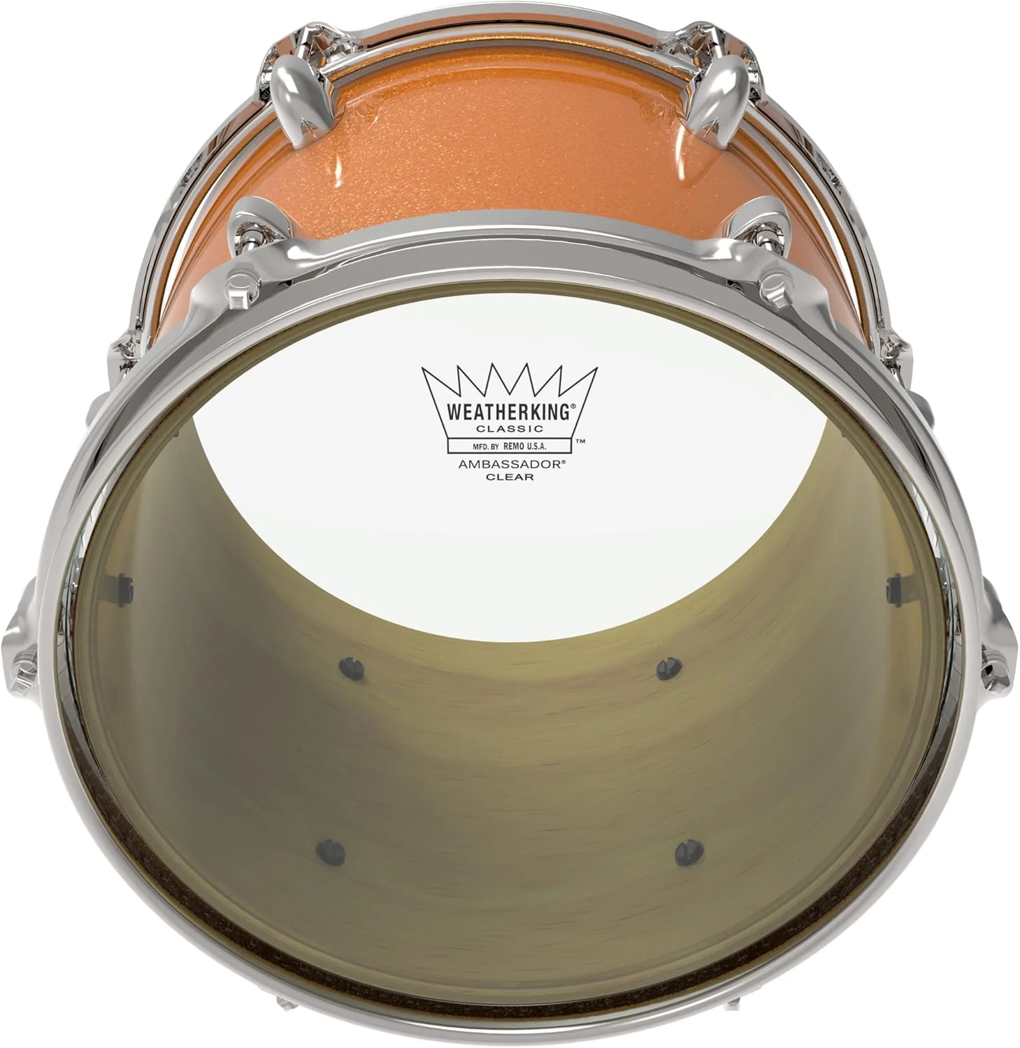 پوست درام Remo CL-0312-BA-U Ambassador Clear Classic Fit، سایز 12 اینچ