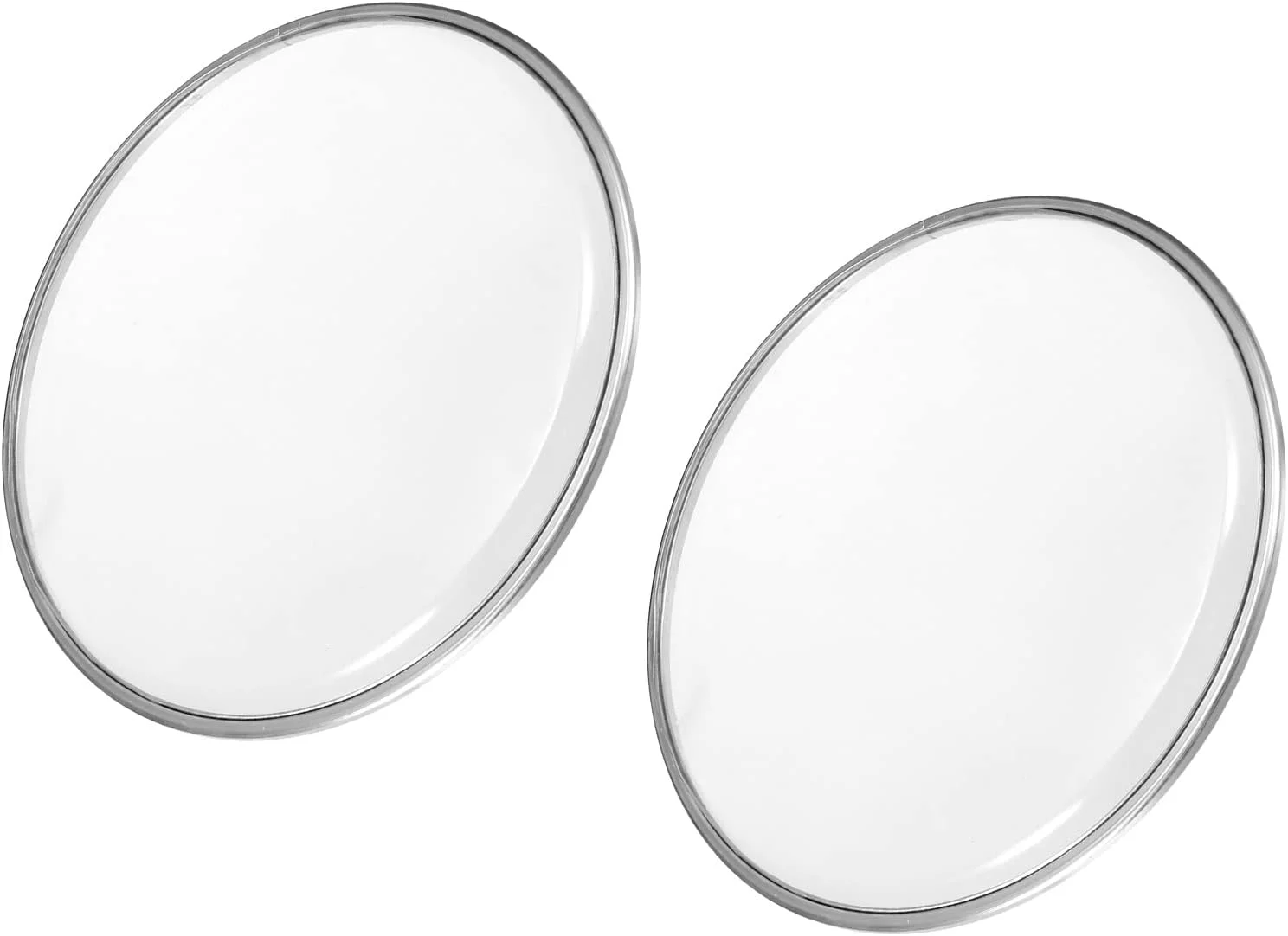 پوست درام 8 اینچی MECCANIXITY، جنس PET کنترل صدا، شفاف، بسته 2 عددی