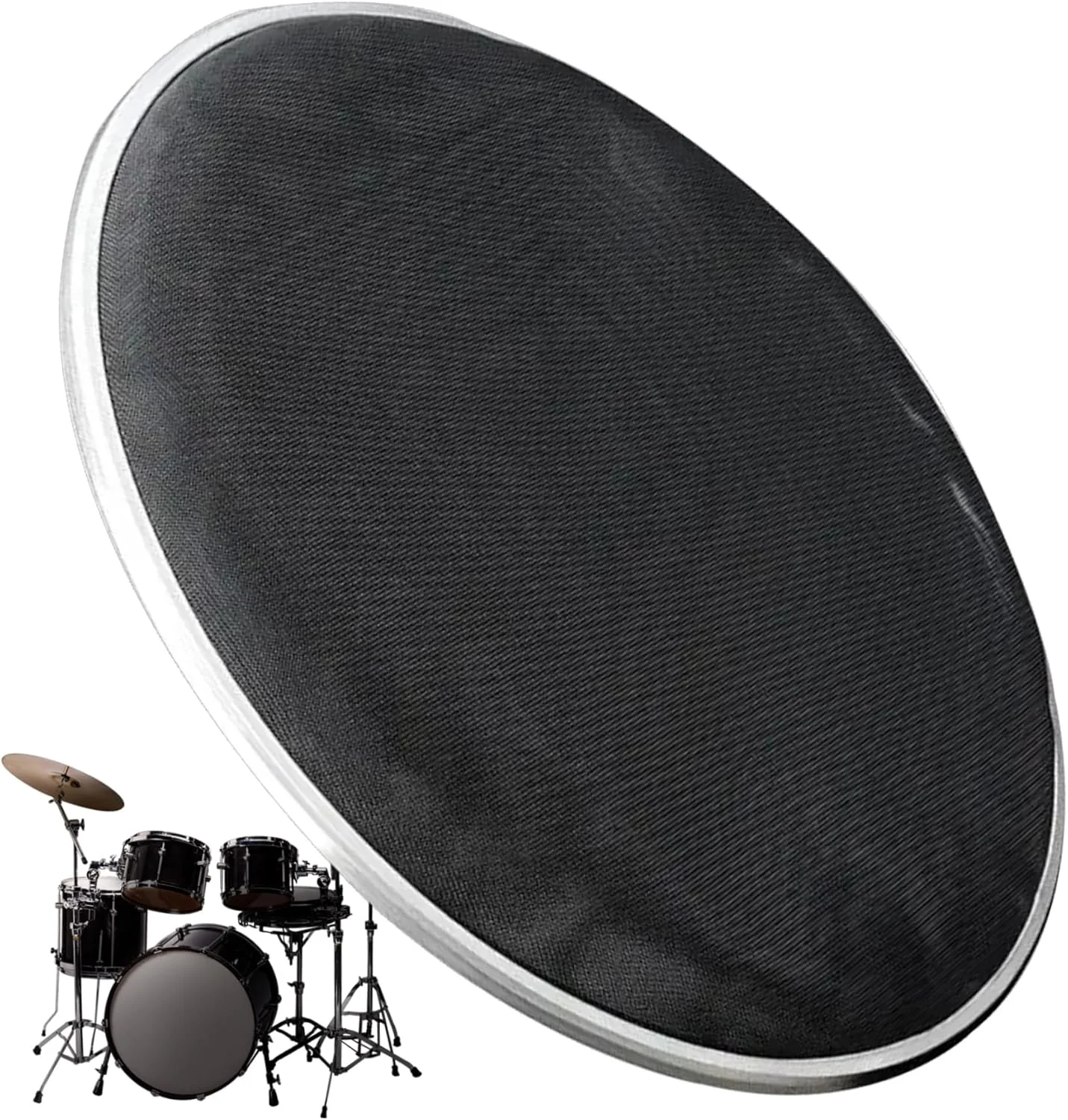 پوسته‌های درام مشبک، پدهای بی‌صدا برای تمرین درام، کاهش 95 درصدی صدا، پد درام اسنر، پدهای بی‌صدا برای کنترل تُن درام