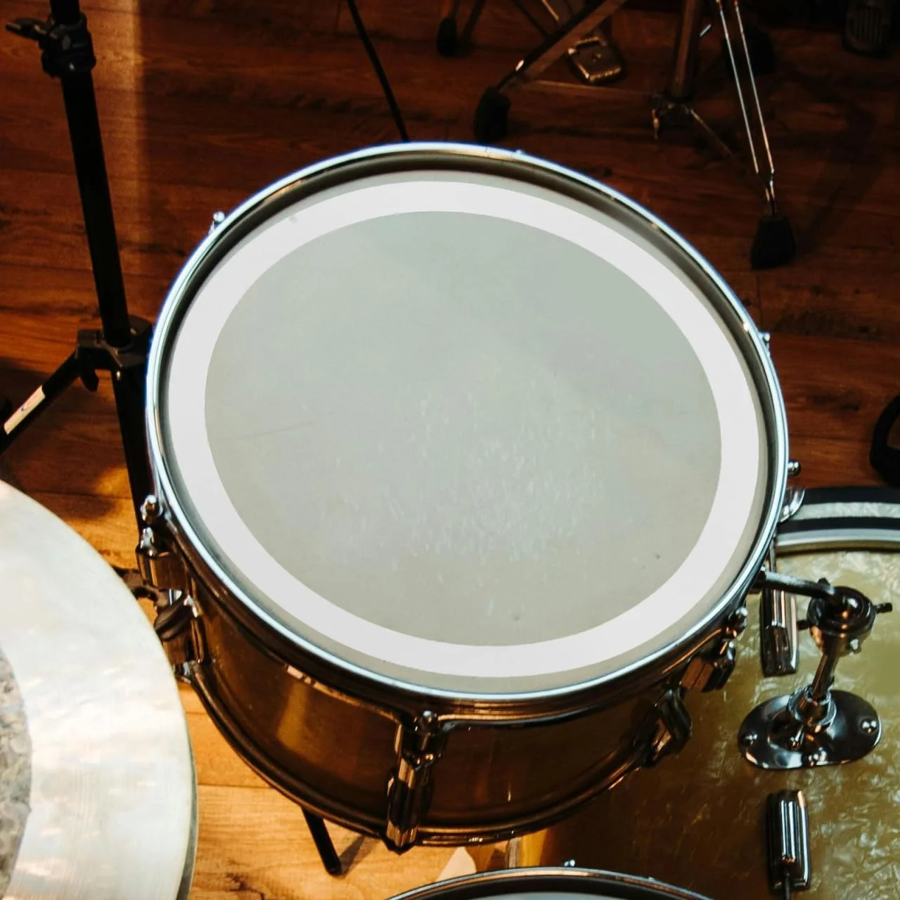 DOITOOL 4 عدد پد خفه کننده درام برای حلقه های صدا خفه کن 10/12/14/16 اینچی برای کنترل نویز و صدای بهبود یافته