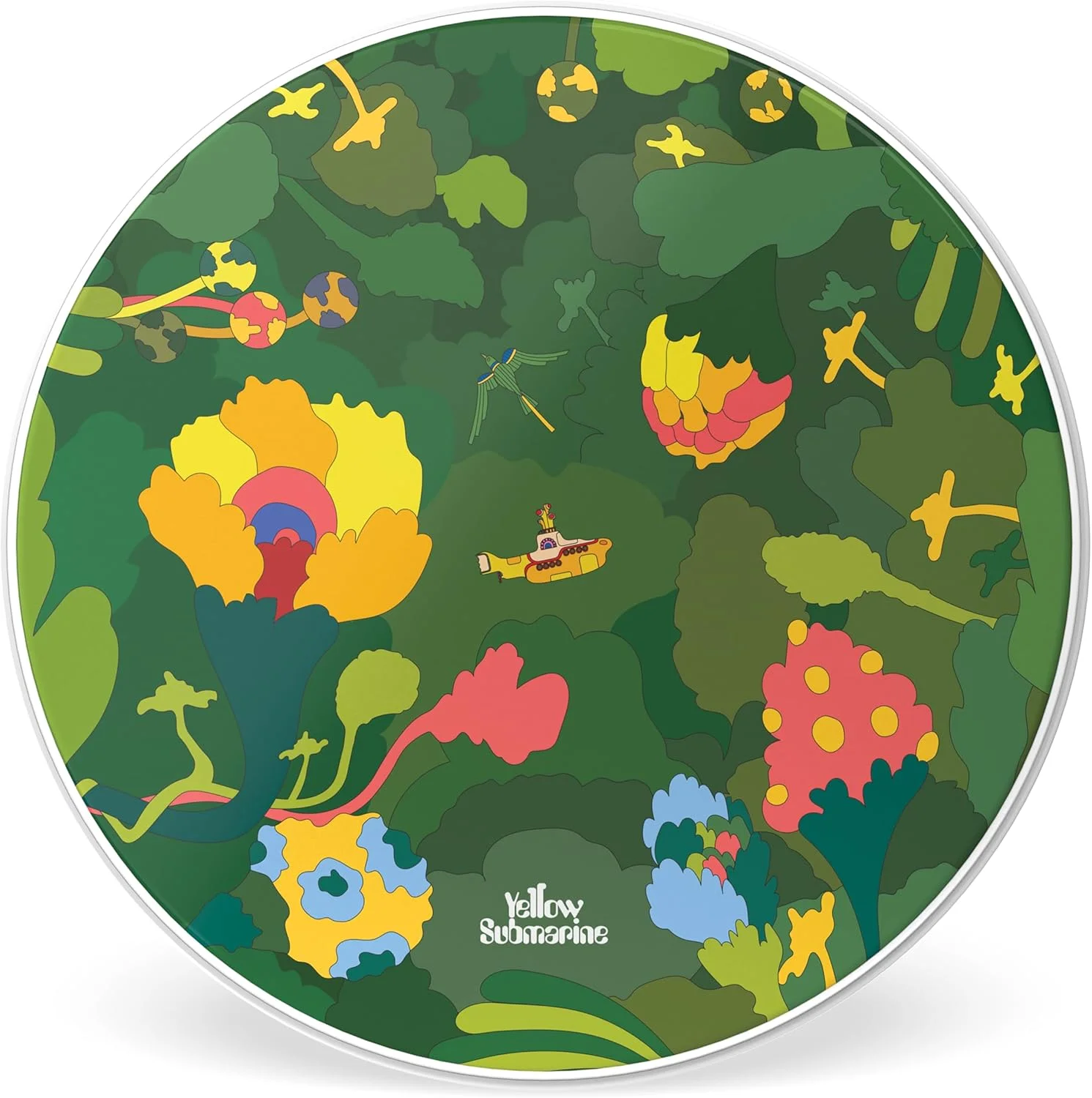 پوست درام باس ۲۲ اینچی Evans Beatles Primrose Prairie (INK22YELSUB-2)