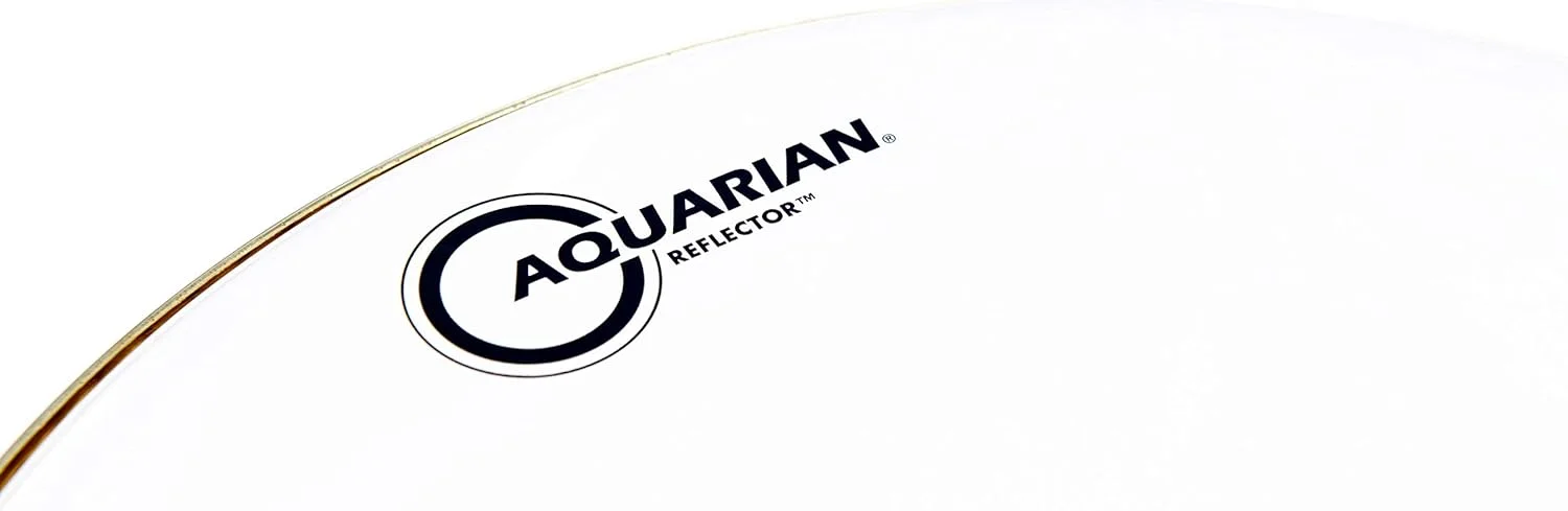 پوست درام آکواریان مدل Ice White Reflector دو لایه، سایز 14 اینچ پوست درام آکواریان مدل Ice White Reflector دو لایه، سایز 14 اینچ