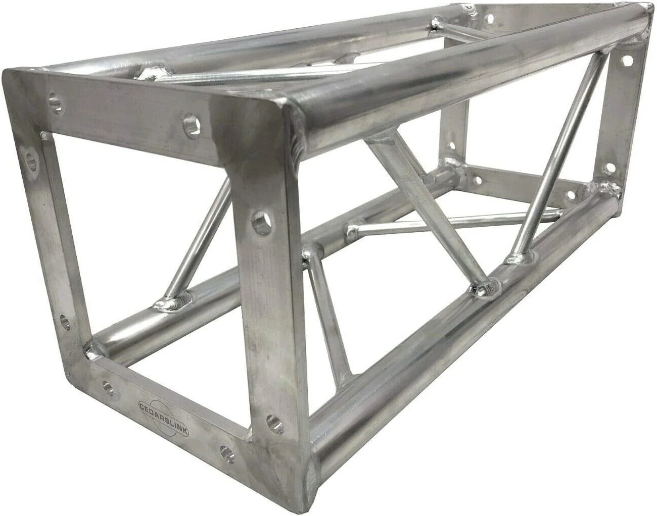 مقطع خرپای آلومینیومی مربعی 8x8 اینچ، 0.5 متری (1.64 فوت)