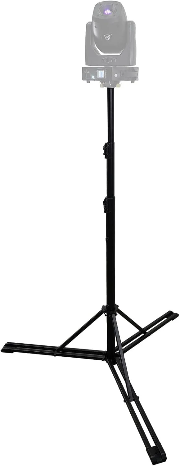 پایه نور و بلندگو راکویل RLS2، ارتفاع 3 متر، پایه تخت، کمک بادی، ظرفیت 63 کیلوگرم، تمام فلزی، دارای کیف حمل، مناسب برای دی‌جی، بلندگوهای PA، نورپردازی استیج و چیدمان تراس