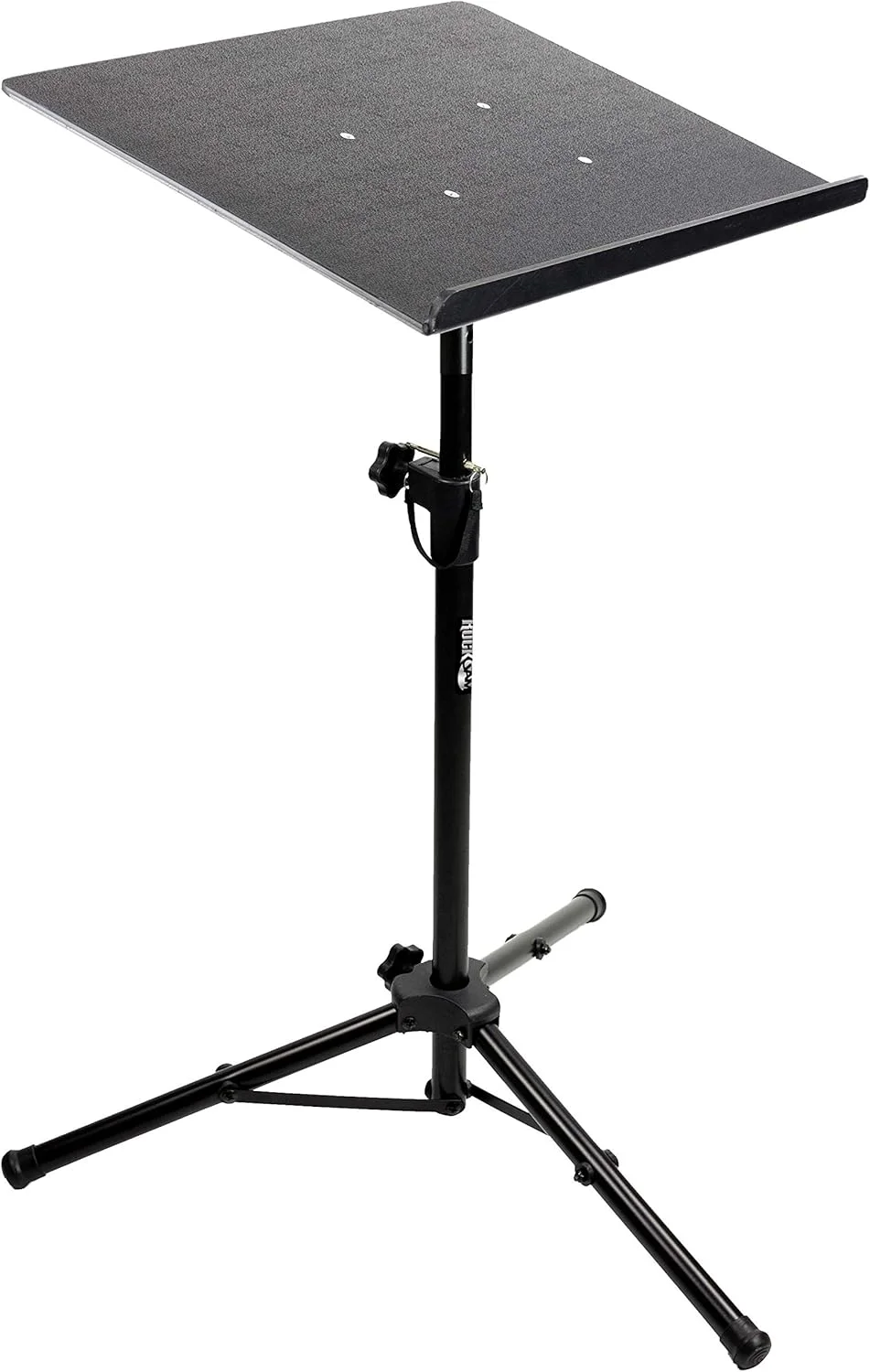 پایه نگهدارنده لپ‌تاپ، پایه پروژکتور و استند DJ راک جم. صفحه 20 در 16 اینچ و ارتفاع قابل تنظیم 25 تا 44 اینچ