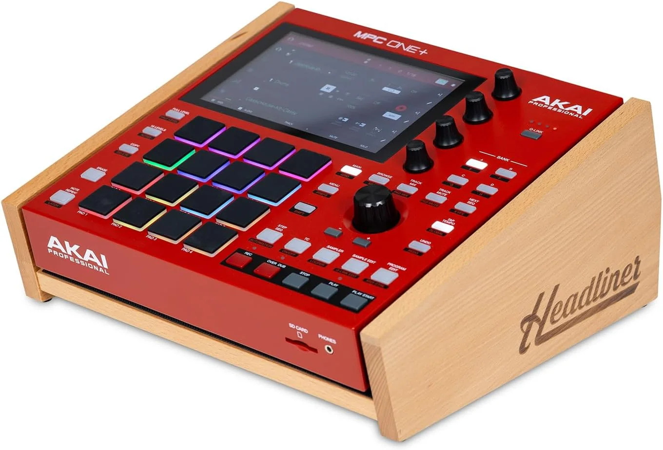 پایه چوبی هدلاینر کاتالینا سازگار با Akai Pro MPC One+