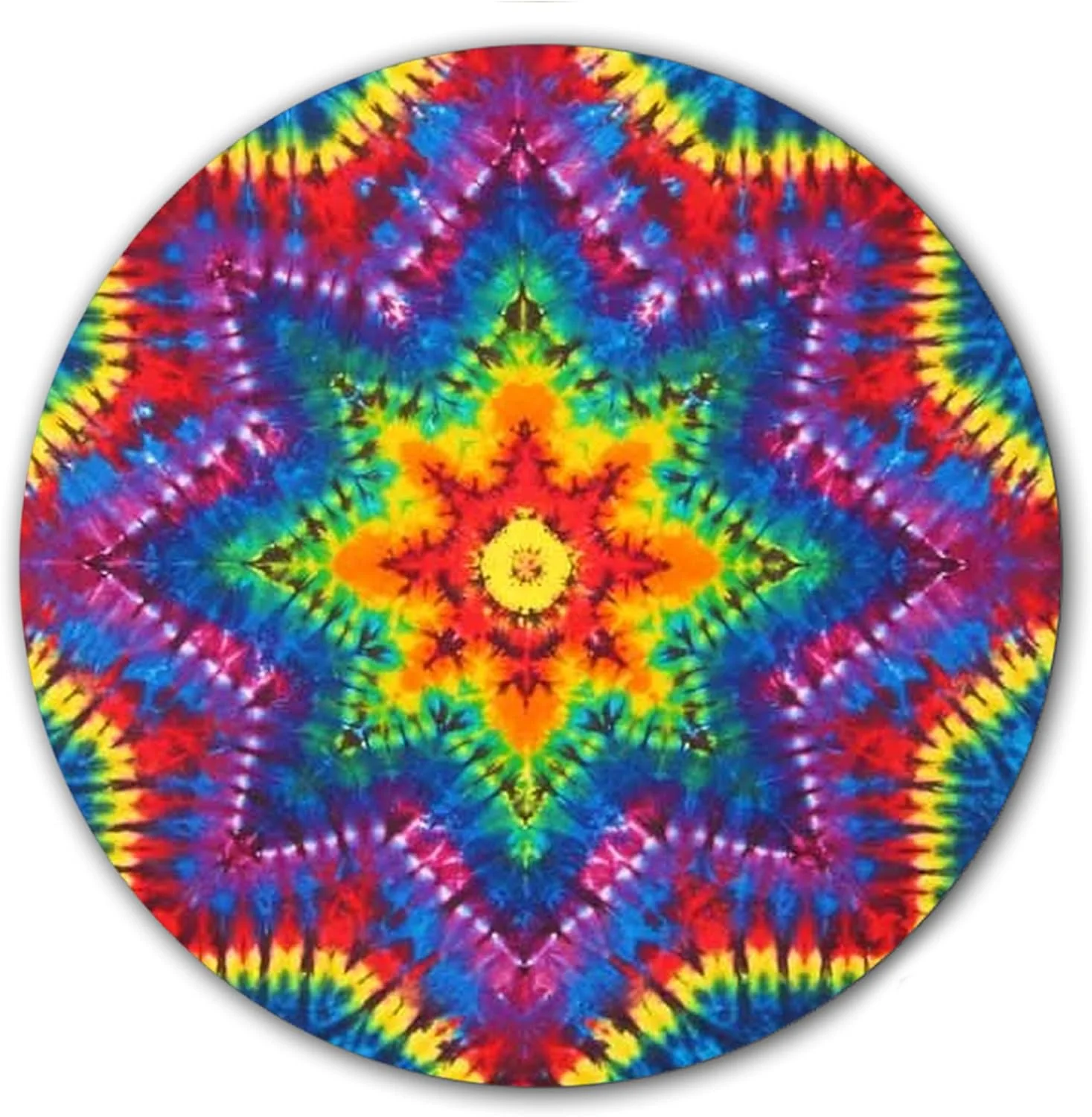 پد لغزنده وینیل DJ Tye Dye K5 برای صفحه گرامافون قابل حمل 7 اینچی - تک عدد