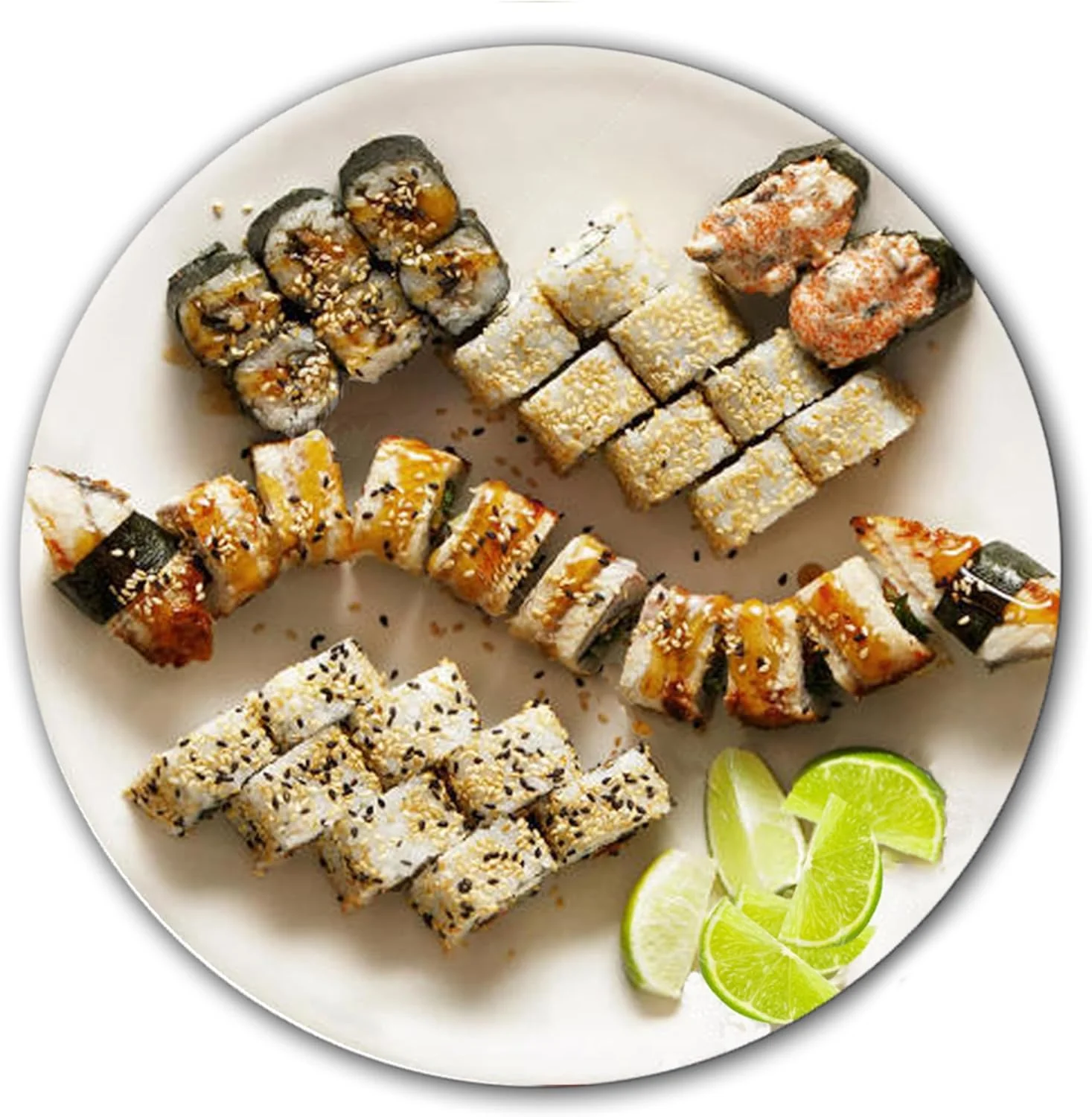 پد خش گیر صفحه گرامافون DJ Wasabi Sushi Plate #2، سایز 7 اینچ، مناسب برای ترن تیبل های قابل حمل، پد صفحه گردان DJ، یک عدد