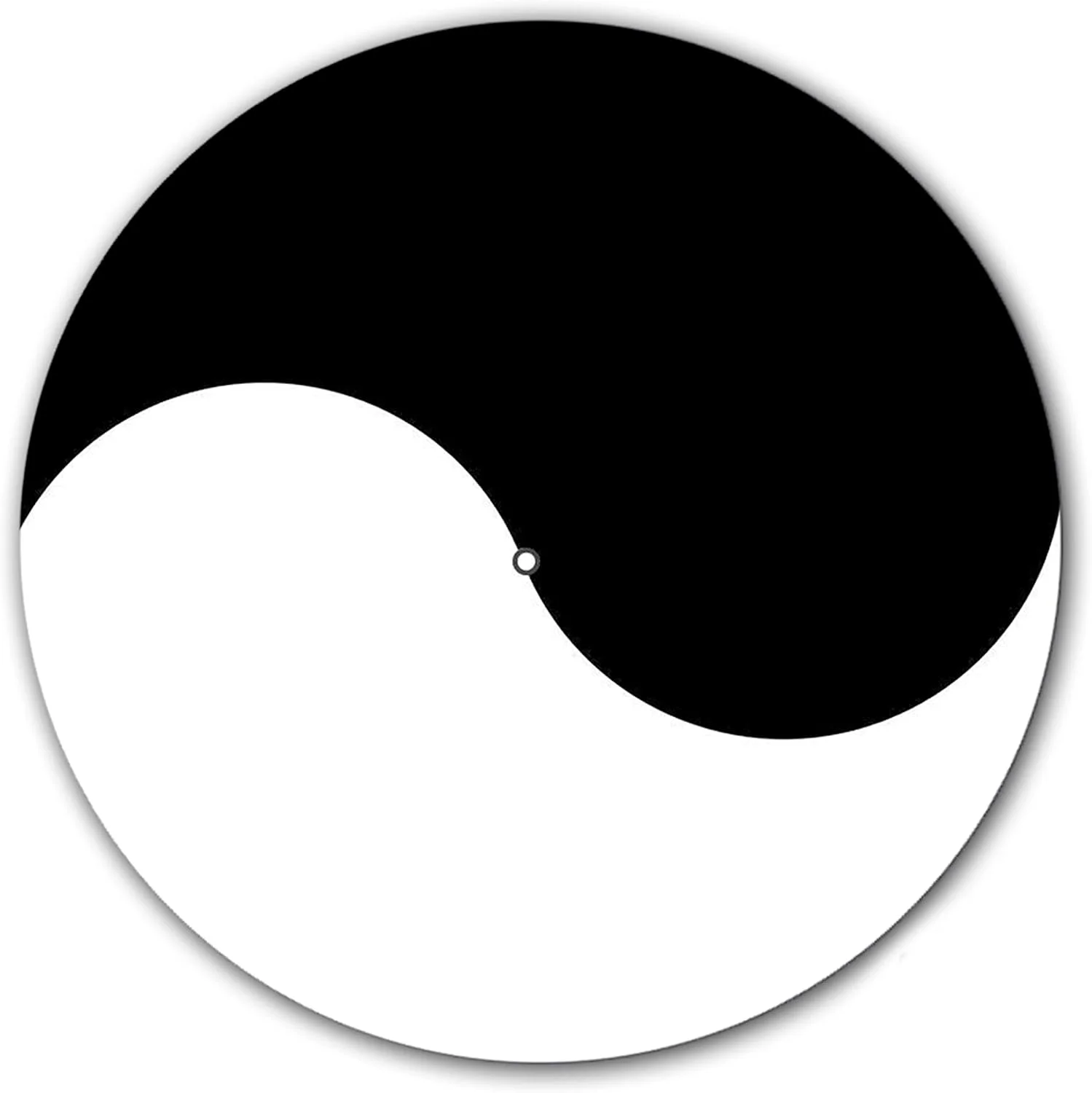 پد لغزنده گرامافون DJ Zen #1 Ying Yang Scratch Pad، مناسب برای گرامافون های قابل حمل، سایز ۷ اینچ