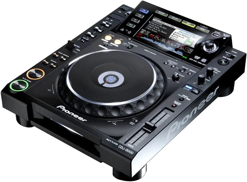 ترن‌تیبل دیجیتال دی‌جی پایونیر، مشکی (CDJ-2000)