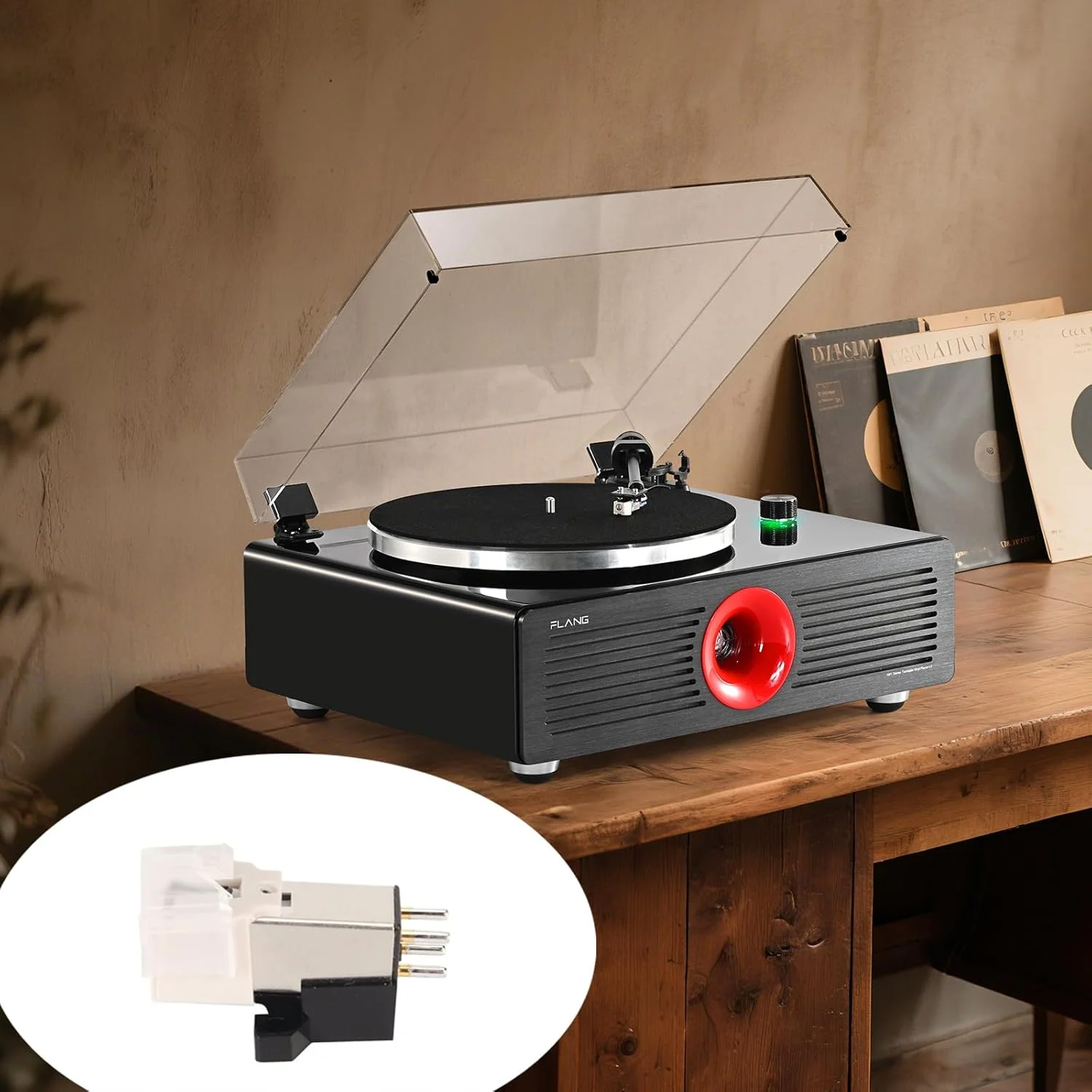 سوزن گرامافون مدل ATN3600L جایگزین برای Audio-Technica AT-LP60X, AT-LP60XBT, AT-LP60XBT-USB – کارتریج صفحه گردان با نوک الماس