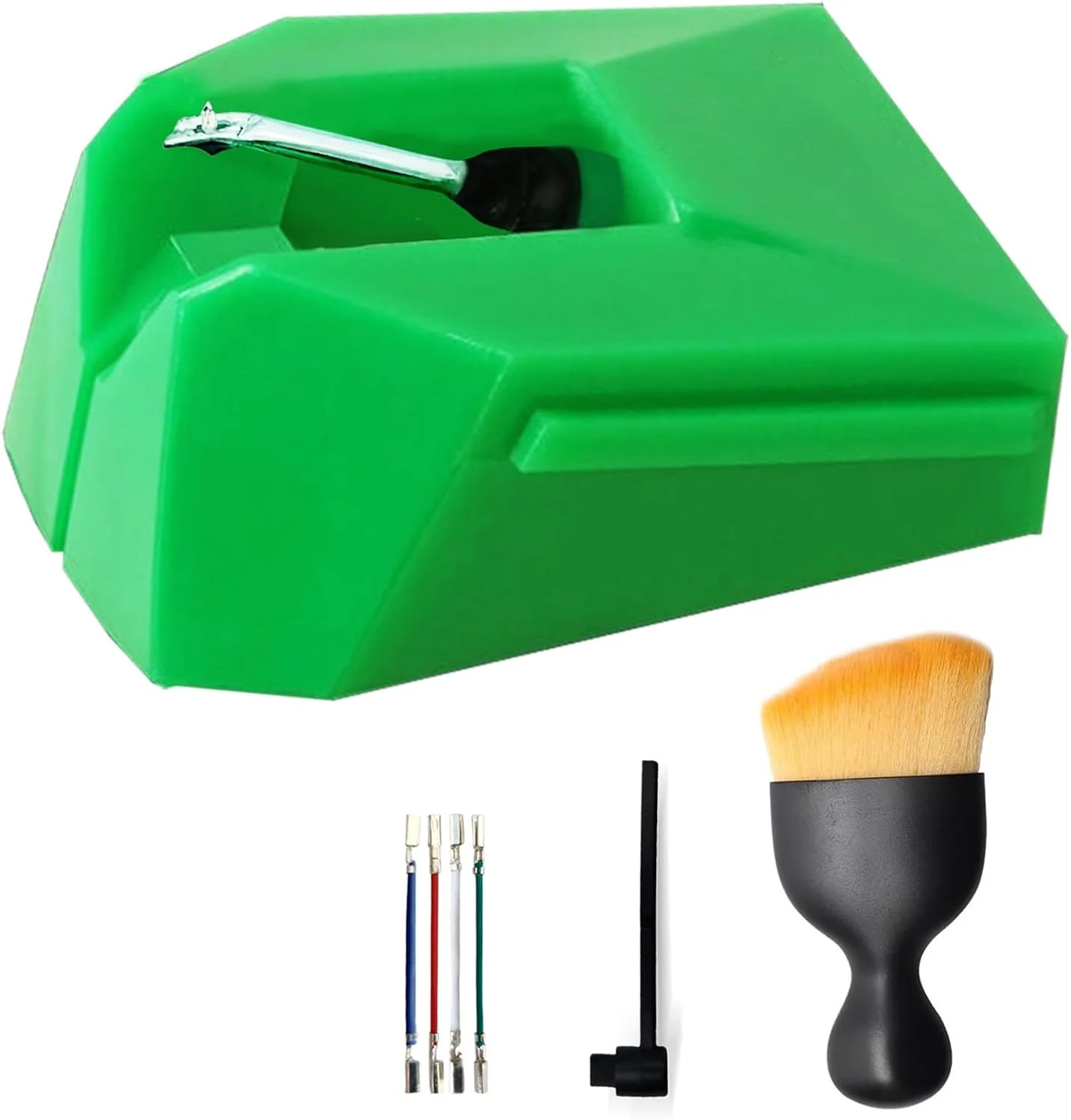 AT-VMN95E Replacement Stylus — 0.3 × 0.7 mil Elliptical Diamond Tip • Compatible with Audio-Technica VM95E & AT-LP120X-USB Turntables • High-Fidelity Durable Replacement Needle