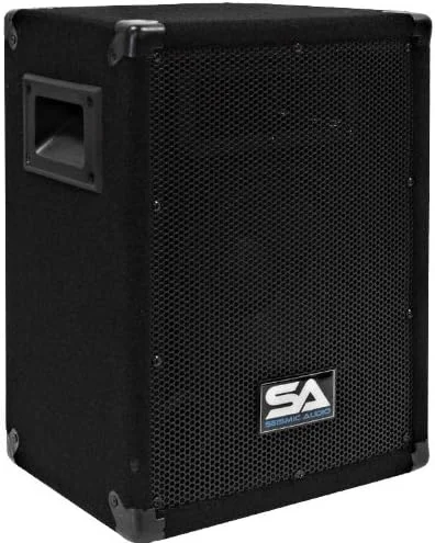 اسپیکر حرفه ای 8 اینچی صوتی گروه موسیقی PA DJ - 75 وات - قابل استفاده به عنوان اصلی یا مانیتور - کارائوکه
