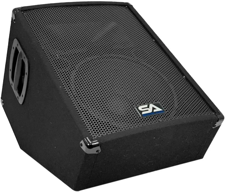مانیتور استیج/زمینی اکتیو 2-Way سایزمانیتور استیج/زمینی اکتیو 2-Way سایز 12 اینچ Seismic Audio مدل SA-12MT-PW با هورن تیتانیومی - 300 وات RMS - مناسب استیج PA/DJ، استودیو و صدای زنده