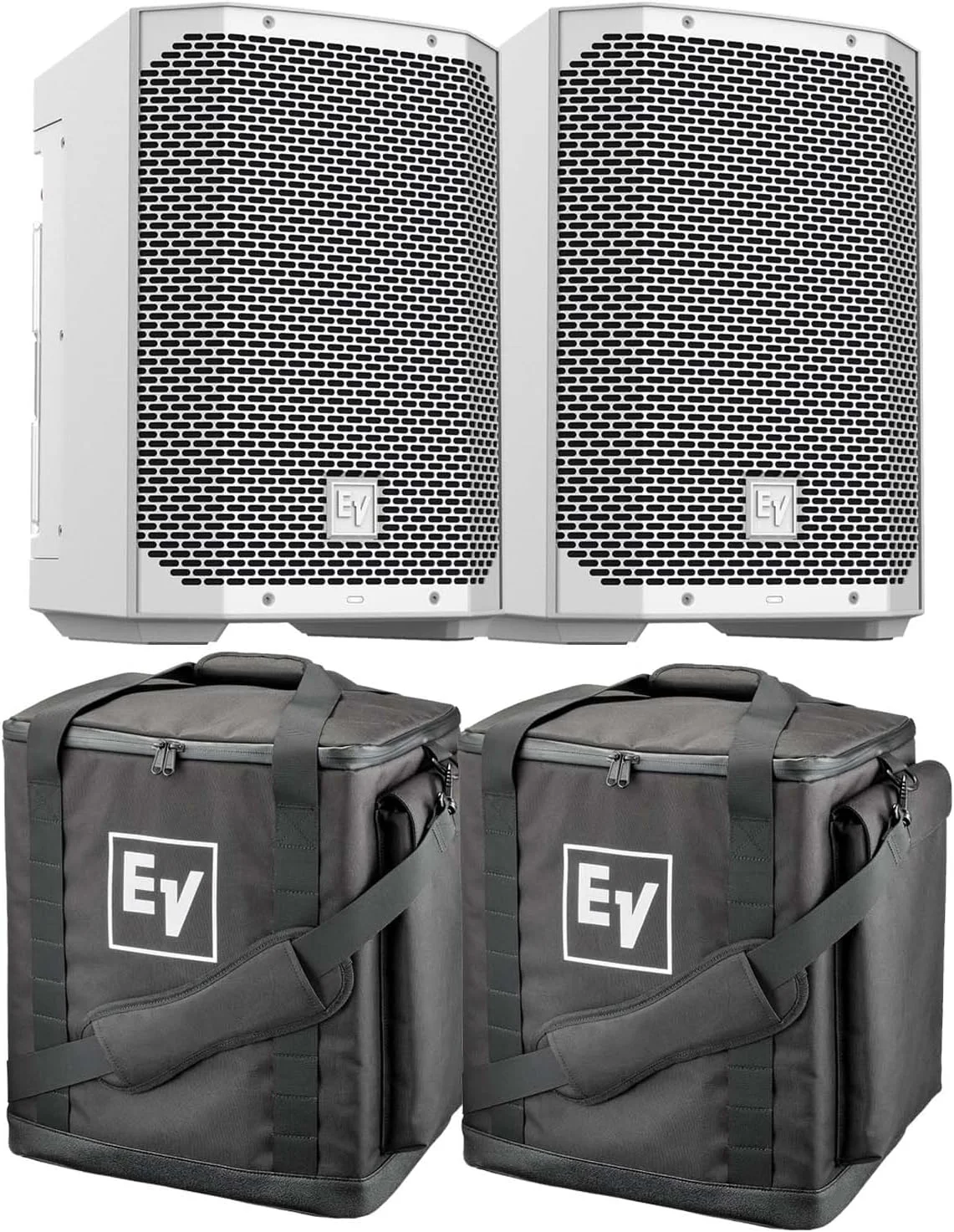 باند اکتیو شارژی Electro-Voice Everse 8 (سفید) به همراه کیف حمل مخصوص (2 عدد)