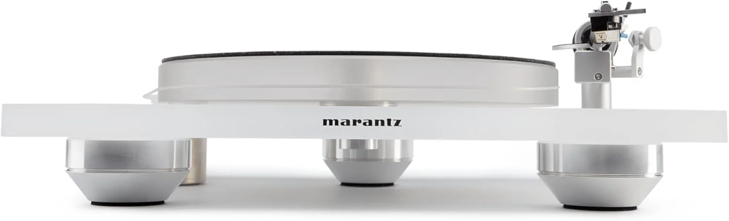 صفحه گردان رومیزی ممتاز Marantz TT-15S1 با کارتریج | موتور شناور برای لرزش کم و رزونانس پایین | گزینه ای هوشمندانه و شیک برای صفحات وینیل قدیمی