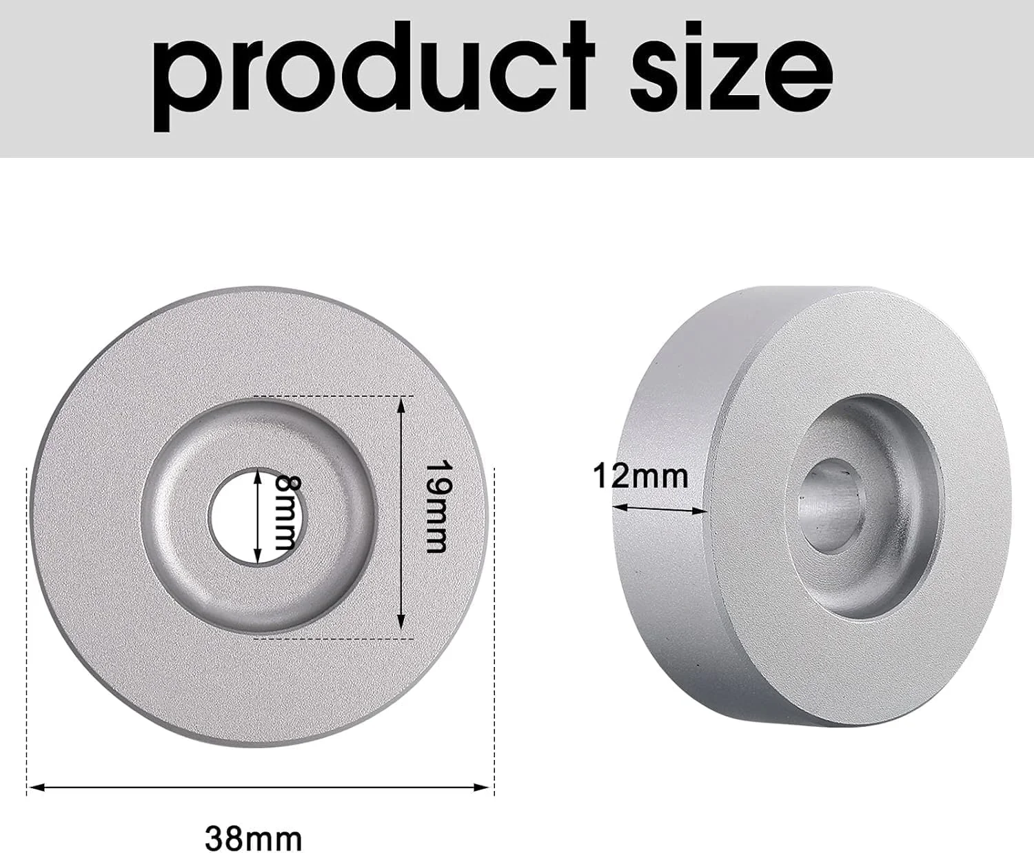 آداپتور 45 دور در دقیقه مناسب برای گرامافون های 7 اینچی آلومینیومی