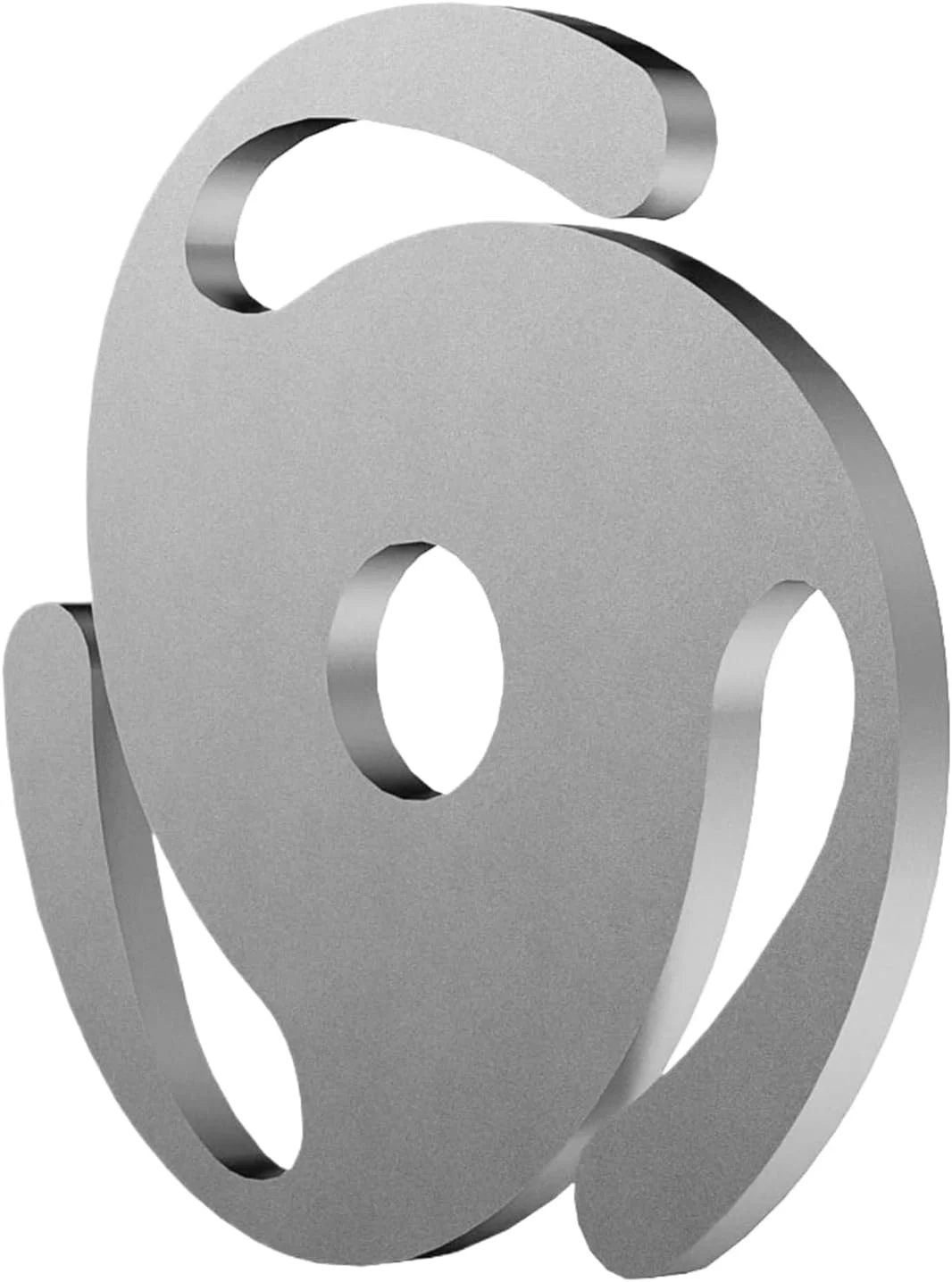 آداپتور صفحه گرامافون 45 دور در دقیقه | درج چند منظوره سبک و پایدار | آداپتور صفحه گرامافون جامد | برای منزل، دی جی حرفه ای، کافه، دوستداران و علاقه مندان به موسیقی