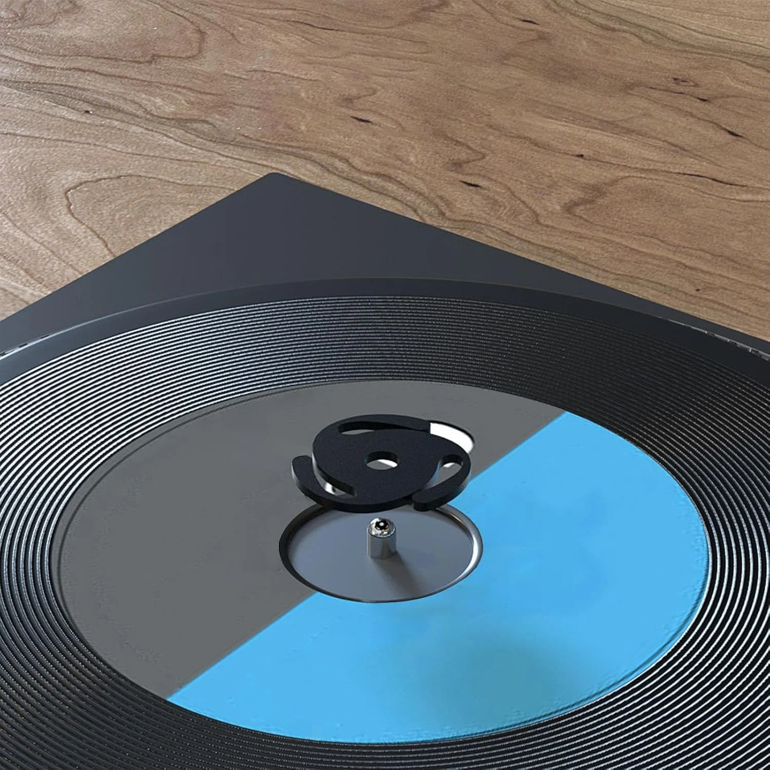 آداپتور صفحه گرامافون 45 دور در دقیقه، آلومینیومی سبک وزن | درج آداپتور اسپیندل صفحه گرامافون | برای منزل، دی جی حرفه ای، کافه، دوستداران موسیقی آداپتور صفحه گرامافون 45 دور در دقیقه، آلومینیومی سبک وزن | درج آداپتور اسپیندل صفحه گرامافون | برای منزل، دی جی حرفه ای، کافه، دوستداران موسیقی