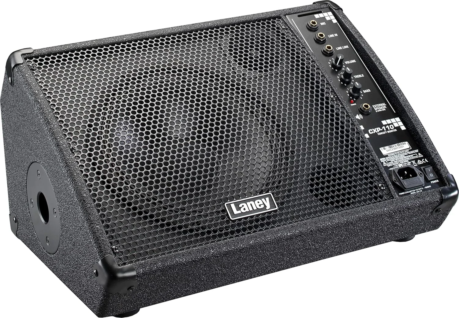 مانیتور استیج اکتیو Laney CONCEPT Series CXP-110 - توان 130 وات - ووفر 10 اینچی به همراه هورن، مشکی - تصویر 2 مانیتور استیج اکتیو Laney CONCEPT Series CXP-110 - توان 130 وات - ووفر 10 اینچی به همراه هورن، مشکی - تصویر 2