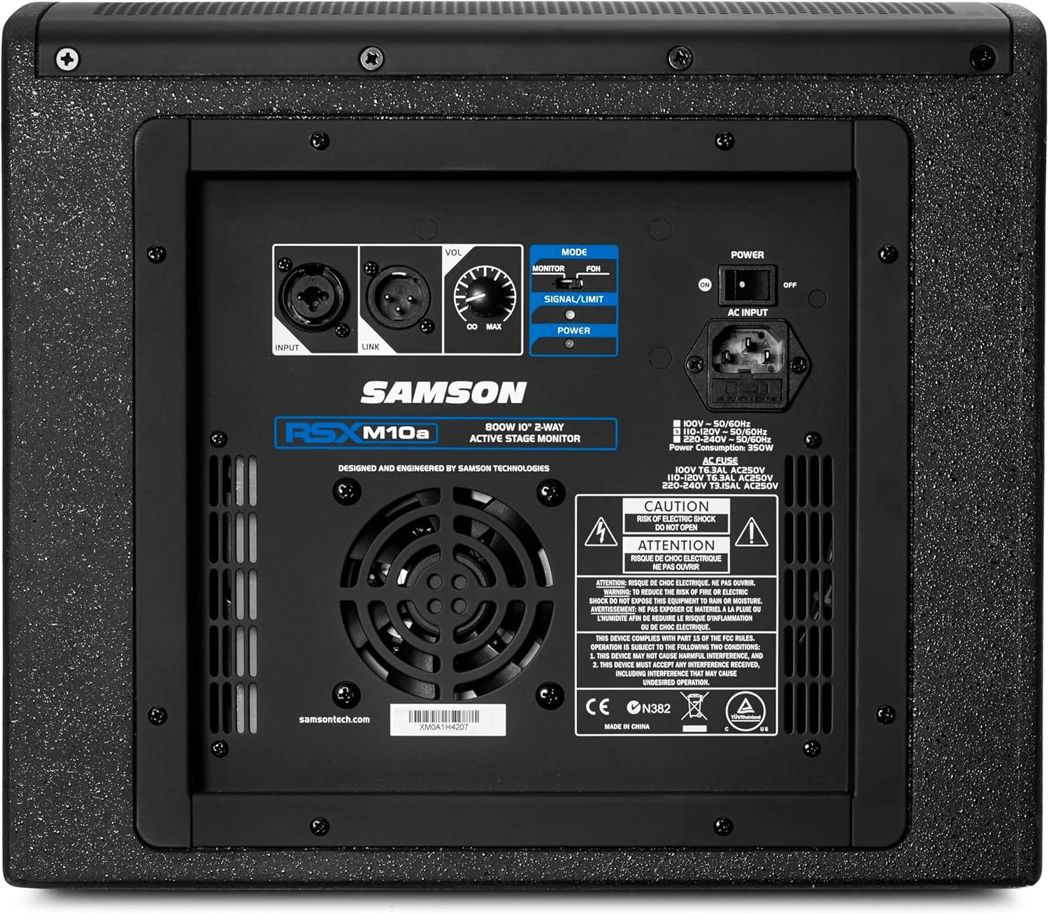 مانیتور استیج اکتیو 2-Way سمسون RSXM10A - 800W - تصویر 3