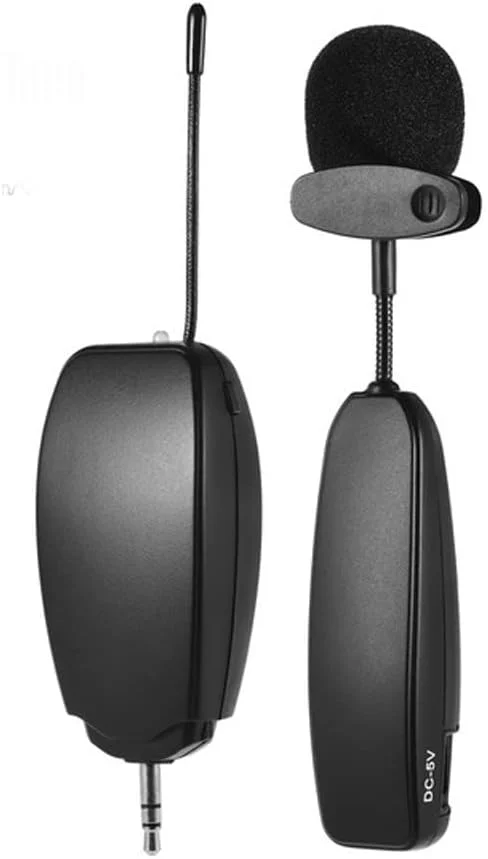 هدست میکروفون بی‌سیم 30 متری UHF برای آمپلی فایر صدا، بلندگوهای استیج، معلمان، راهنمای تور Zeenyi