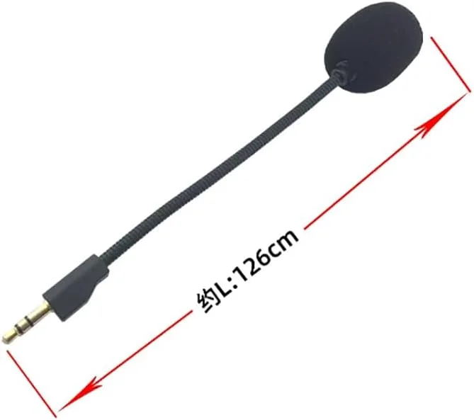 میکروفون بوم جایگزین برای هدست های گیمینگ لاجیتک GPro X GPRO X2 G233 G433 و استیل سریز Arctis 1 با میکروفون استریو 3.5 میلی متری