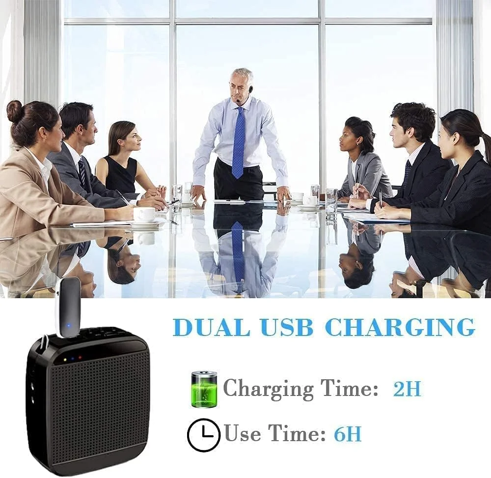 هدست میکروفون بی سیم MAKINGTEC، هدست میکروفون بی سیم UHF و دستی 2 در 1، برد 50 متری برای تقویت کننده صدا، بلندگوهای استیج، راهنمایان تور، مربی تناسب اندام