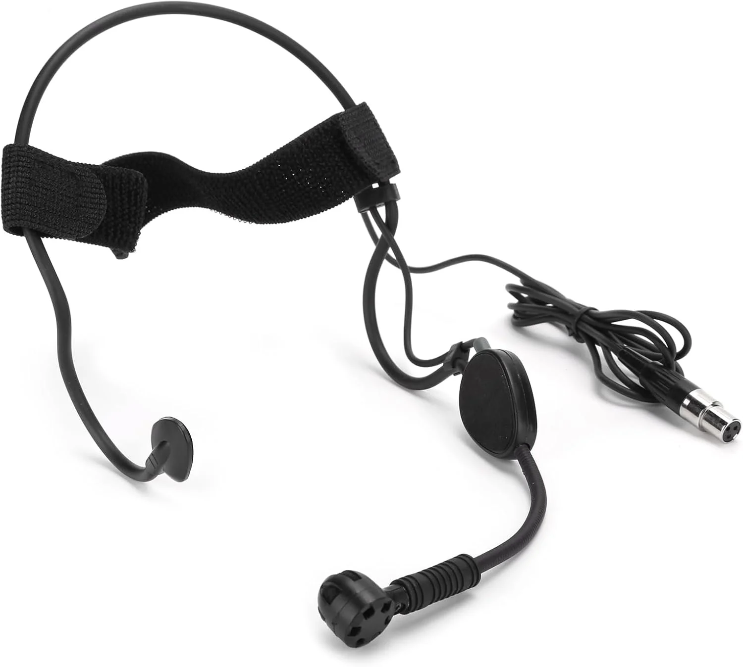 میکروفون کندانسور Cryfokt روی بازویی برای سیستم بی سیم و میکسر، میکروفون کارائوکه مینی حرفه ای برای معلمان و سخنرانان کنفرانس، جنس فلز + ABS