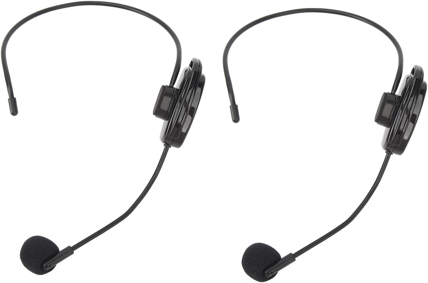 میکروفون بی‌سیم هدست با قابلیت حذف نویز، سیستم میکروفون دوگانه 2.4G قابل شارژ، میکروفون‌های هدست بی‌سیم با برد بلند برای معلمان، استیج‌ها، راهنماها و ارائه‌ها