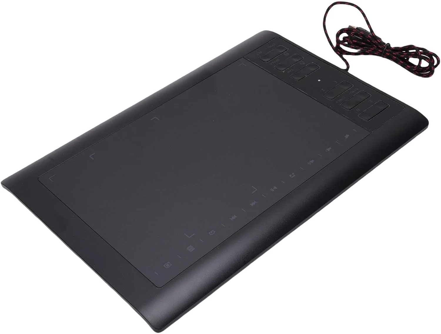 تبلت طراحی گرافیکی G10، با ناحیه فعال بزرگ 10 در 6 اینچ، قلم حساس به فشار 8192، تبلت هنری دیجیتال با 12 کلید میانبر برای نقاشی و طراحی