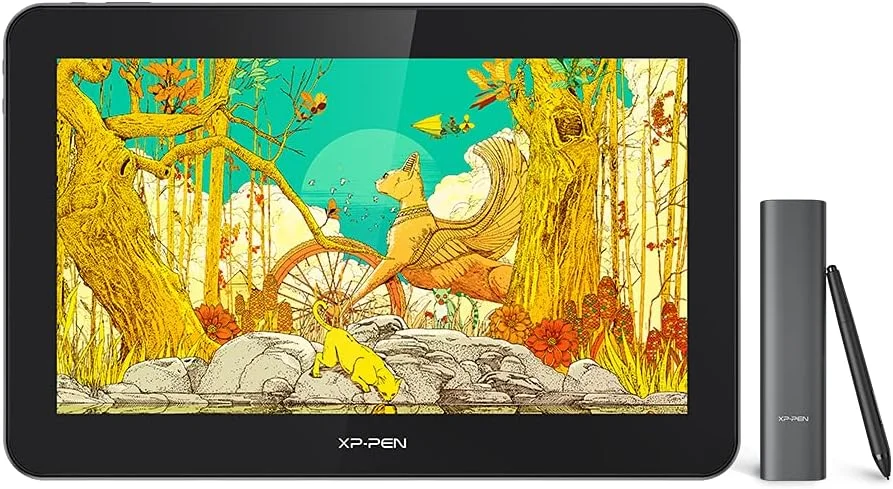مانیتور طراحی XP-Pen Artist Pro 16TP 4K QHD با قابلیت چند لمسی، تبلت دیجیتال 15.6 اینچی با 8192 سطح فشار، بدون نیاز به باتری