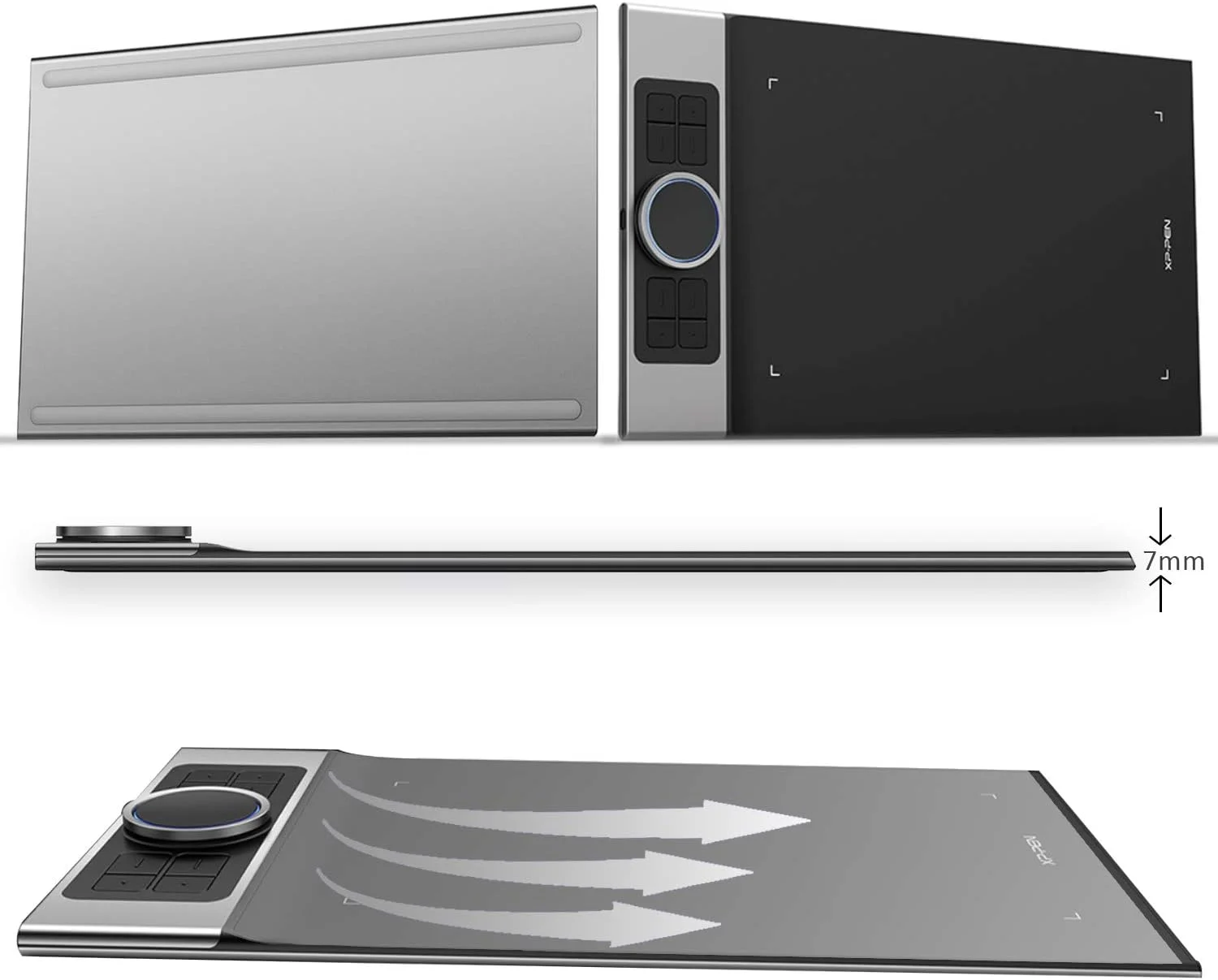 تبلت گرافیکی XP-PEN Deco Pro Medium، ۱۵ در ۸ اینچ، تبلت قلمی، تبلت گرافیکی قابل حمل، ضخامت ۷ میلی متر، دارای ۸ کلید ترکیبی، پورت USB Type C برای آموزش از راه دور و کار در خانه تبلت گرافیکی XP-PEN Deco Pro Medium، ۱۵ در ۸ اینچ، تبلت قلمی، تبلت گرافیکی قابل حمل، ضخامت ۷ میلی متر، دارای ۸ کلید ترکیبی، پورت USB Type C برای آموزش از راه دور و کار در خانه