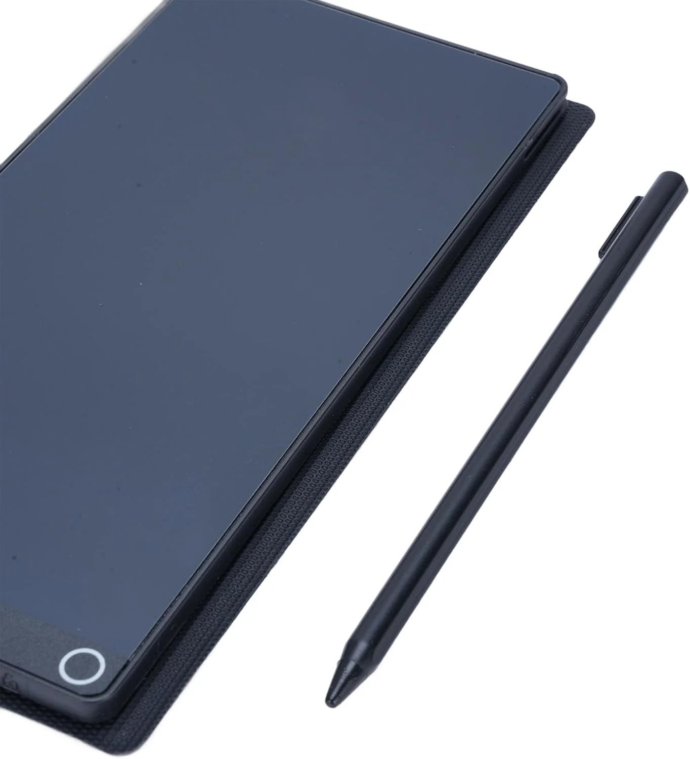 تبلت نوشتاری LCD 6.5 اینچی، دفترچه یادداشت دیجیتال قابل حمل با پد پاک شدنی قابل استفاده مجدد، نویسنده الکترونیکی بدون کاغذ برای یادداشت و طراحی، شامل قلم و کاور، صفحه نمایش رنگی با سوئیچ قفل