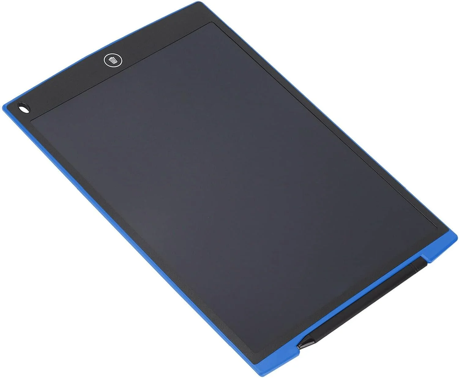 تبلت نوشتاری LCD 12 اینچی، تخته طراحی الکترونیکی، تبلت گرافیکی، تخته یادداشت قابل حمل کوچک برای اسباب بازی های آموزشی کودکان، هدیه تولد (آبی)