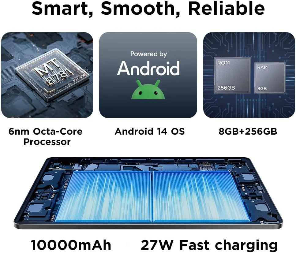 پد طراحی UGEE با حافظه 8 گیگابایت + 256 گیگابایت، تبلت طراحی مستقل 14.25 اینچی بدون نیاز به کامپیوتر، صفحه نمایش بزرگ 2.4K Ultra HD با صفحه نمایش کاملاً لمینت شده، پایه طراحی اندروید 14 با باتری 10000 میلی آمپر ساعت + 33 وات پد طراحی UGEE با حافظه 8 گیگابایت + 256 گیگابایت، تبلت طراحی مستقل 14.25 اینچی بدون نیاز به کامپیوتر، صفحه نمایش بزرگ 2.4K Ultra HD با صفحه نمایش کاملاً لمینت شده، پایه طراحی اندروید 14 با باتری 10000 میلی آمپر ساعت + 33 وات