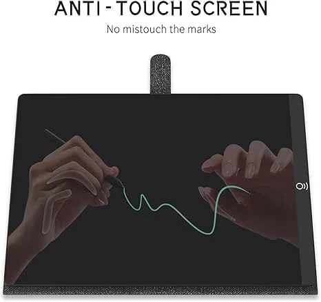 تبلت نوشتاری LCD تزویق، نوت پد دیجیتال تمام صفحه برای کودکان و بزرگسالان، قابل پاک شدن، با سوییچ هال و کیف تبلت، مناسب طراحی، پیش نویس و پیام ها تبلت نوشتاری LCD تزویق، نوت پد دیجیتال تمام صفحه برای کودکان و بزرگسالان، قابل پاک شدن، با سوییچ هال و کیف تبلت، مناسب طراحی، پیش نویس و پیام ها