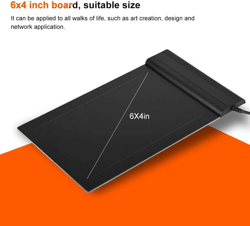 تبلت طراحی، تبلت طراحی گرافیکی S640، تبلت طراحی 6x4 اینچ، تبلت قلمی طراحی گرافیکی با 8192 سطح