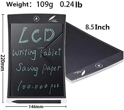 تبلت طراحی الکترونیکی SKEIDO با صفحه نمایش LCD دیجیتال، مناسب نقاشی کودکان (8.5 اینچ)