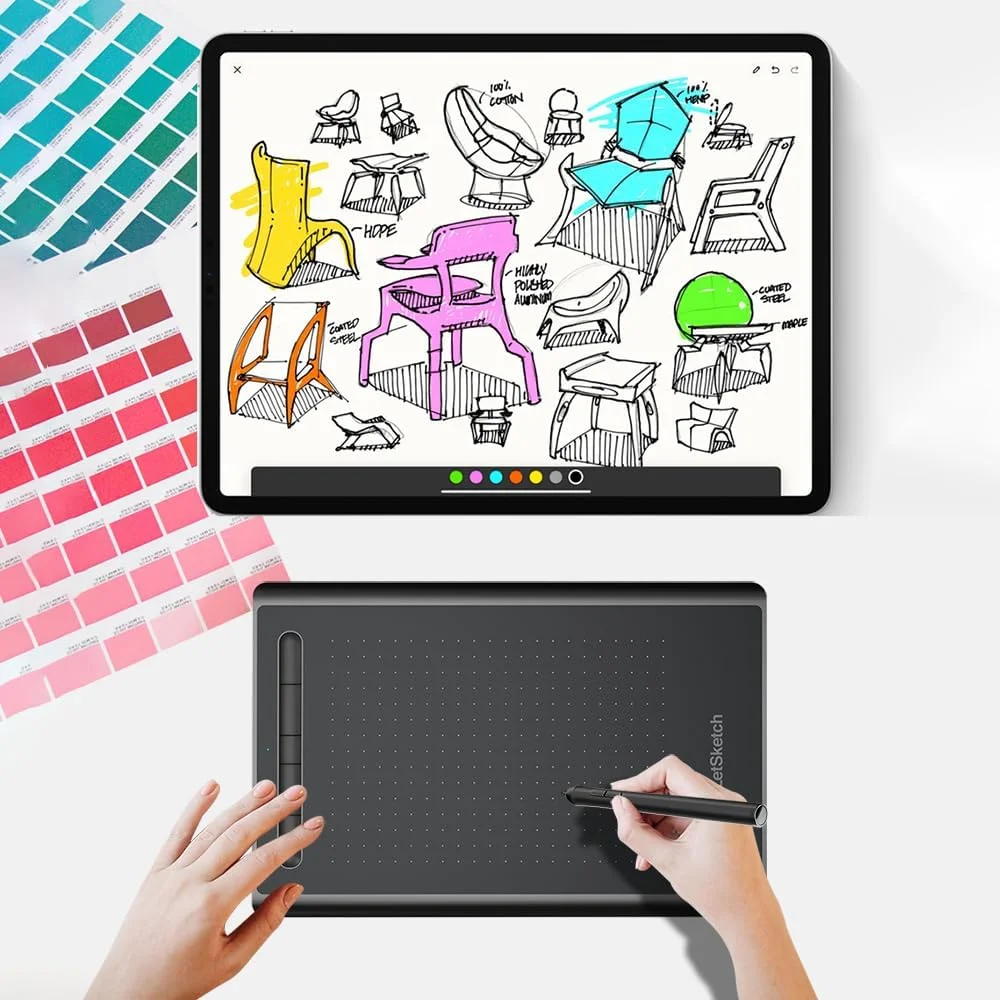 تبلت طراحی گرافیکی پپیسکی WP9625B، حساسیت فشار 8192 سطح، رزولوشن 5080LPI، سرعت خواندن 230PPS، اتصال 2.4GBT تبلت طراحی گرافیکی پپیسکی WP9625B، حساسیت فشار 8192 سطح، رزولوشن 5080LPI، سرعت خواندن 230PPS، اتصال 2.4GBT