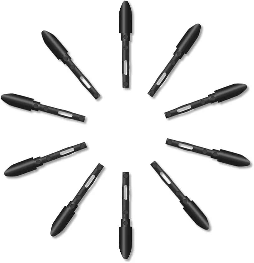 مجموعه ۱۰ عددی نوک قلم جایگزین Morelian PN04 برای تبلت گرافیکی، نوک قلم با کیفیت بالا و مقاوم در برابر سایش مناسب برای قلم نوری PW100/PW201