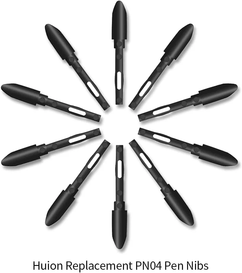 مجموعه ۱۰ عددی نوک قلم جایگزین Morelian PN04 برای تبلت گرافیکی، نوک قلم با کیفیت بالا و مقاوم در برابر سایش مناسب برای قلم نوری PW100/PW201 مجموعه ۱۰ عددی نوک قلم جایگزین Morelian PN04 برای تبلت گرافیکی، نوک قلم با کیفیت بالا و مقاوم در برابر سایش مناسب برای قلم نوری PW100/PW201