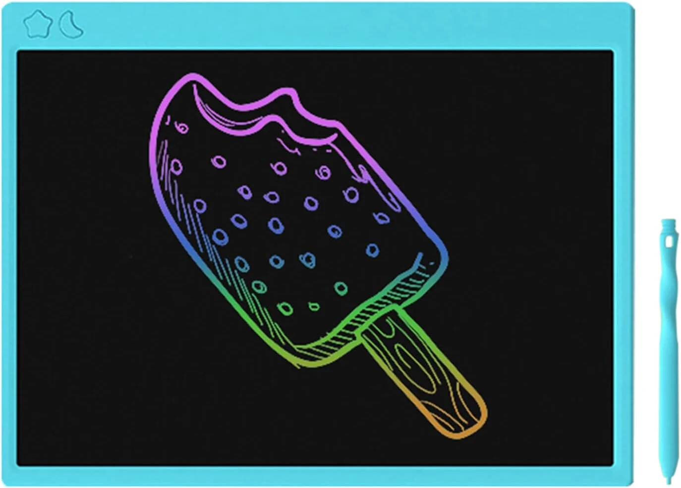 تبلت نوشتاری ال سی دی 16 اینچی Labymos، تبلت گرافیکی الکترونیکی، مناسب برای نوشتن و طراحی در خانه، مدرسه، دفتر، آبی