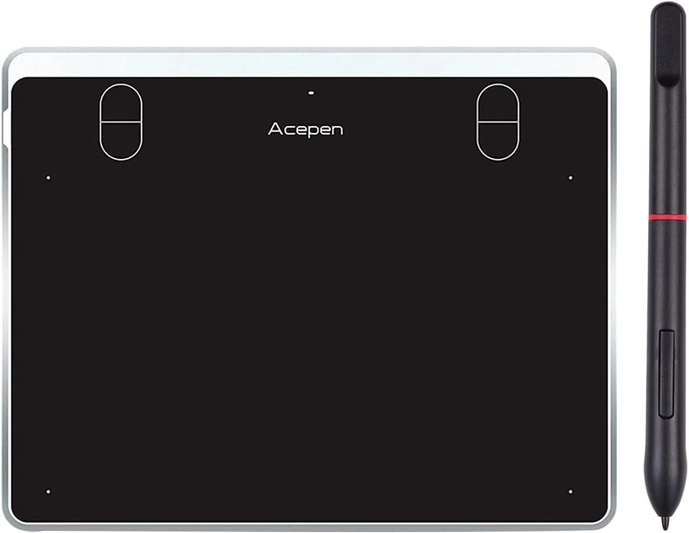 تبلت طراحی گرافیکی دیجیتال Labymos AP604 با ناحیه فعال 6*4 اینچ، فوق العاده نازک، همراه با 4 کلید میانبر، قلم غیرفعال بدون نیاز به باتری، 8192 سطح فشار سازگار با ویندوز 10/8/7 و مک OS و اندروید