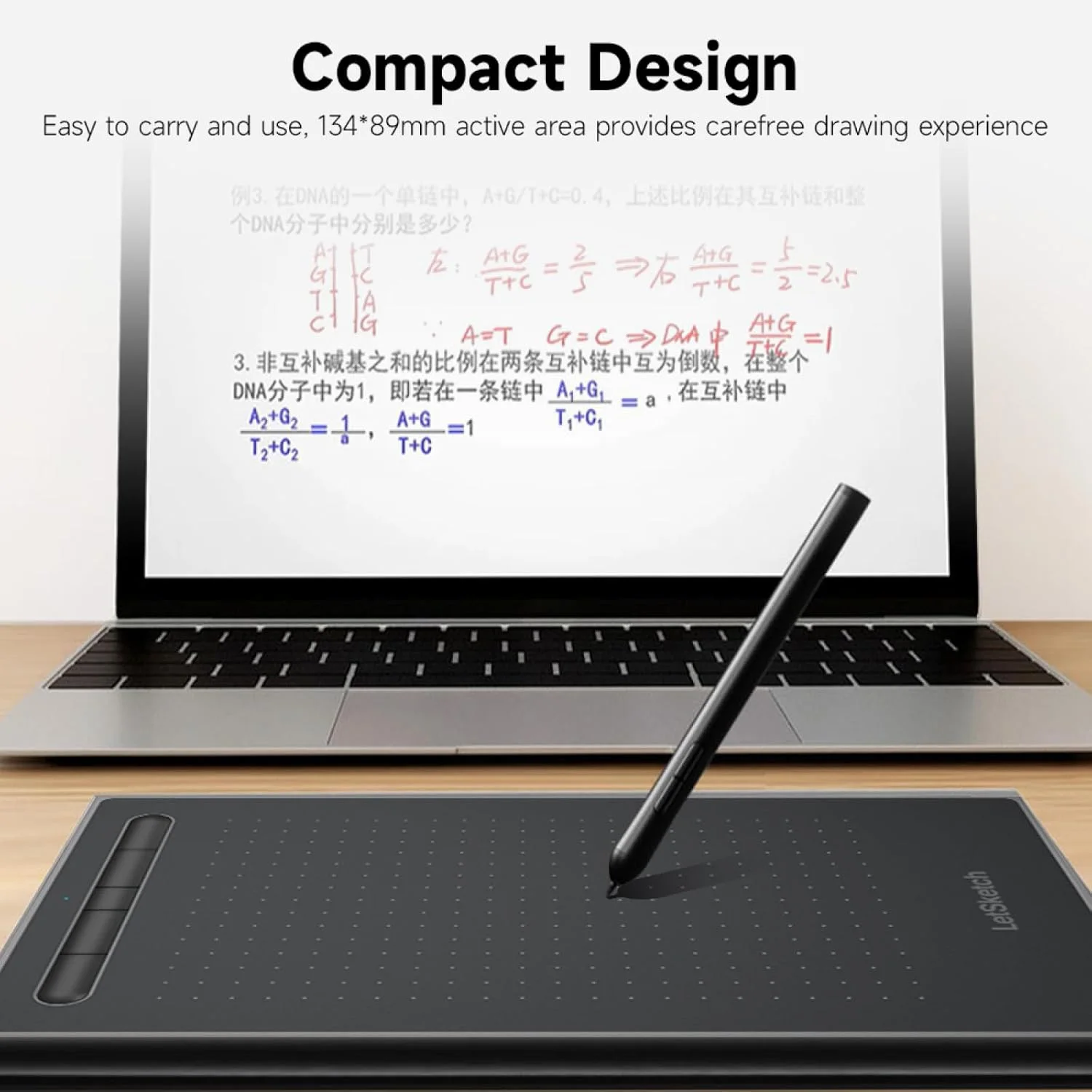 تبلت طراحی گرافیکی Labymos WP9622N با 8192 سطح حساسیت فشار، رزولوشن 5080LPI، سرعت خواندن 230PPS و اتصال USB